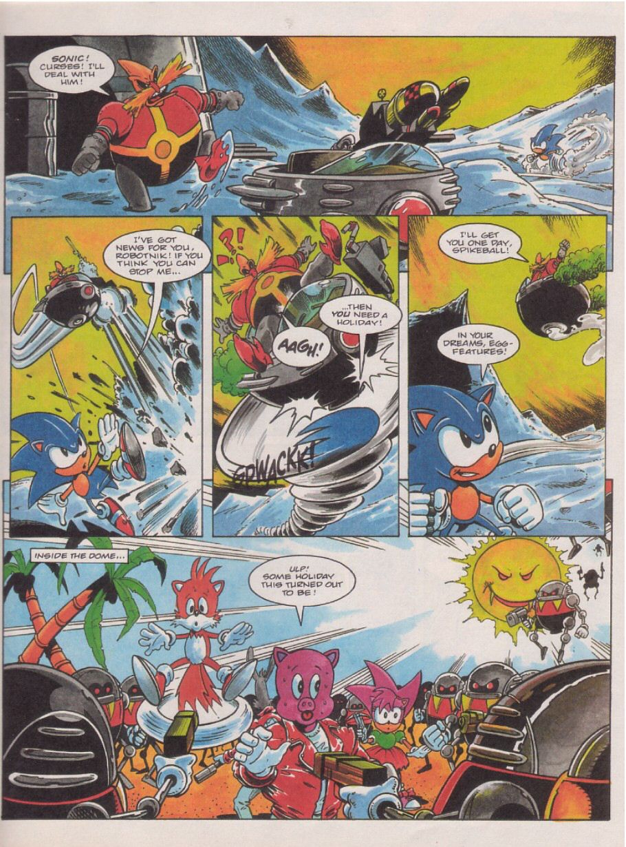Sonic Holiday Special - Summer 1995 Page 6